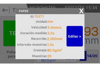 MICRÓMETRO ELÉCTRICO UNIVERSAL (MU) Y ESPECÍFICOS (ME) - IDM
