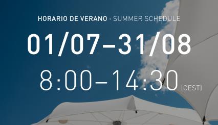 HORARIO DE VERANO