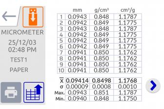 UNIVERSAL (MU) AND SPECIFIC (ME) ELECTRIC MICROMETER - IDM
