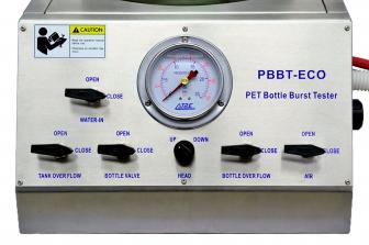 ANALOG EQUIPMENT FOR TESTING THE BURST RESISTANCE OF PET BOTTLES (PBBT-ECO) - AT2E