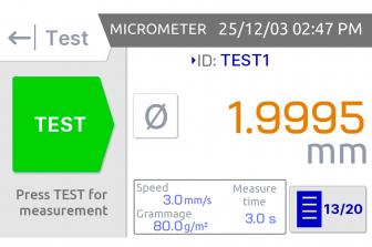 UNIVERSAL (MU) AND SPECIFIC (ME) ELECTRIC MICROMETER - IDM