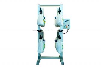 EQUIPMENT FOR MEASURING THE TRANSPORT CAPACITY OF FLEXIBLE MATERIAL BAGS - (8 or 16 stations) - IDM